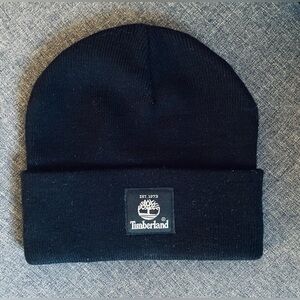 NWOT Timberland Classic Black Knit Beanie